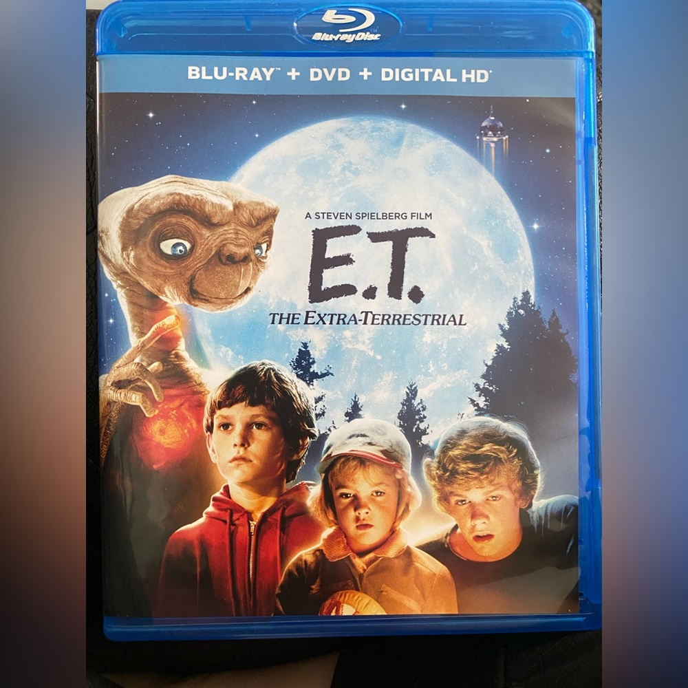 E.T. the Extra-Terrestrial BluRay Blu Ray DVD Movie 2 Pack